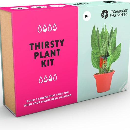 Tech Will Save Us Solar Thirsty Plant Kit